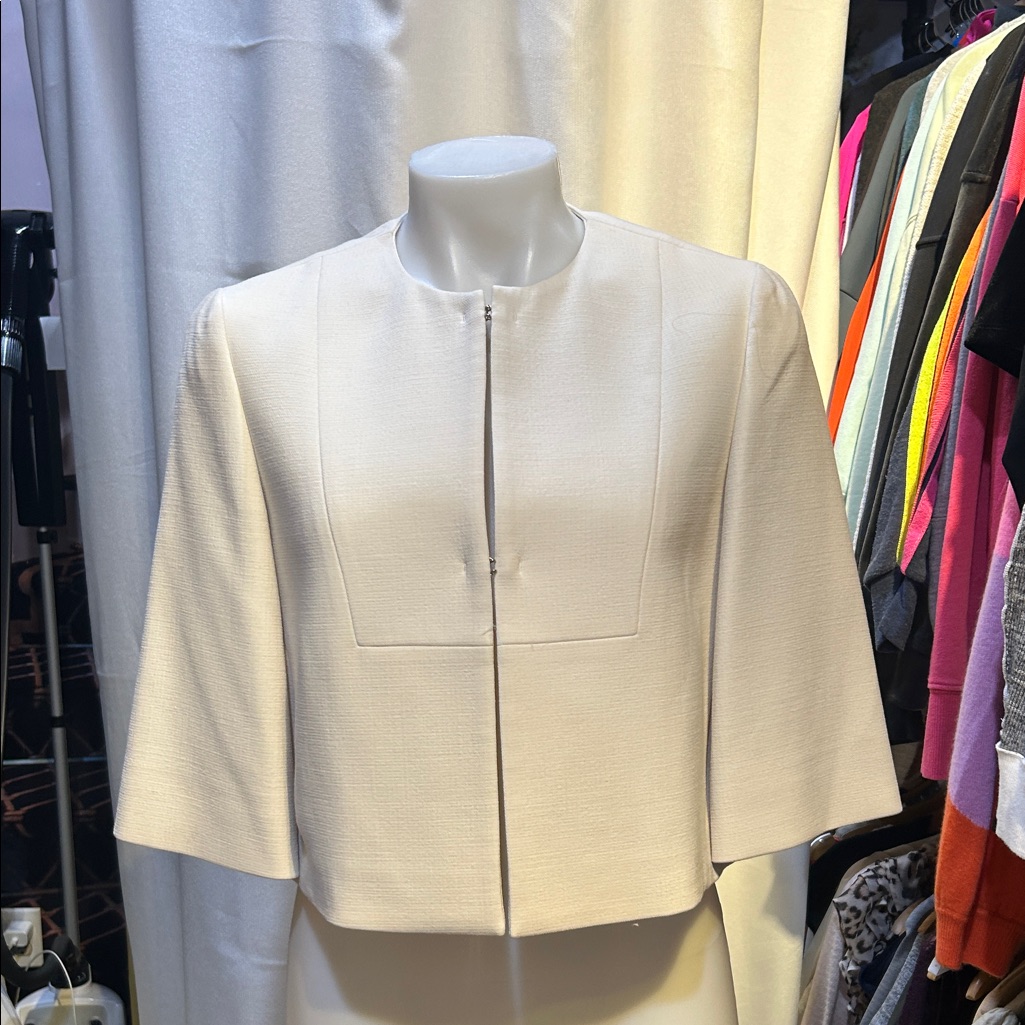 Emilio Pucci Cream Cape Jacket